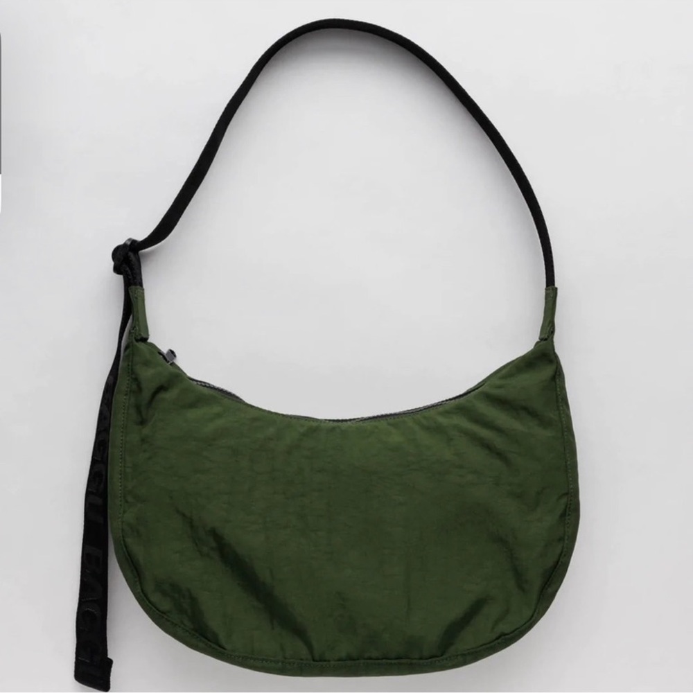 Bay laurel baggu medium crescent